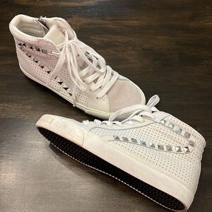 Steve Madden High Top Studded Sneakers